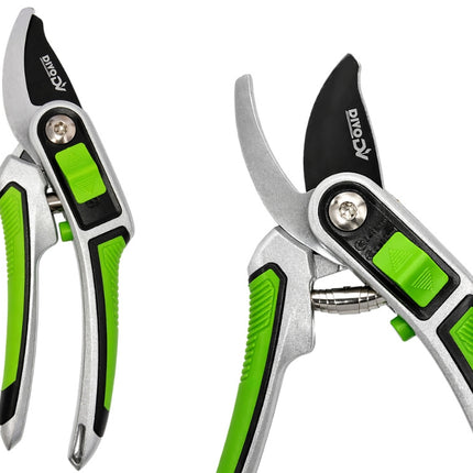 Snoeischaar 22 cm – Heavy Duty – Gehard Stalen Blad – Verstelbare Bladopening – Voor Takken, Struiken en Planten
