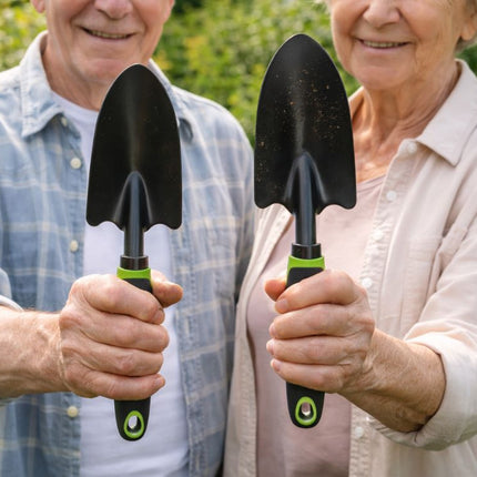 Handschep 33 cm – Plantschep – Tuinschep – Handschep voor Planten, Verpotten en Tuinieren – Gehard Staal