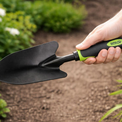 Handschep 33 cm – Plantschep – Tuinschep – Handschep voor Planten, Verpotten en Tuinieren – Gehard Staal