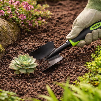 Handschep 33 cm – Plantschep – Tuinschep – Handschep voor Planten, Verpotten en Tuinieren – Gehard Staal