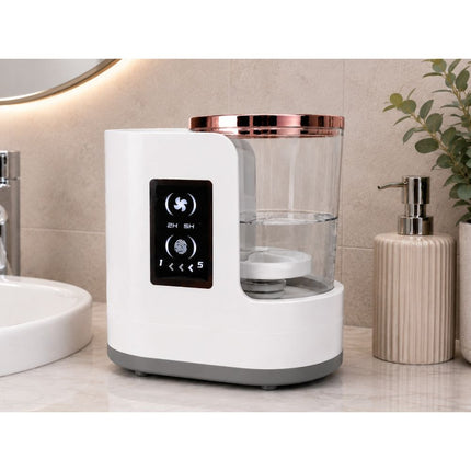 Elektrische Make-up Kwastenreiniger – Automatische Kwastenreiniger met Droogfunctie – USB-C – Wit