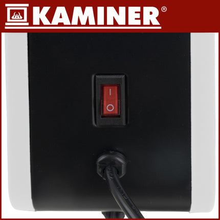 Kaminer Ziflo 2300W Elektrische Convectorkachel – Wit – WiFi App-bediening – Energiebesparend – Turboheater – 24H Timer – Oververhittings- & Kantelbeveiliging