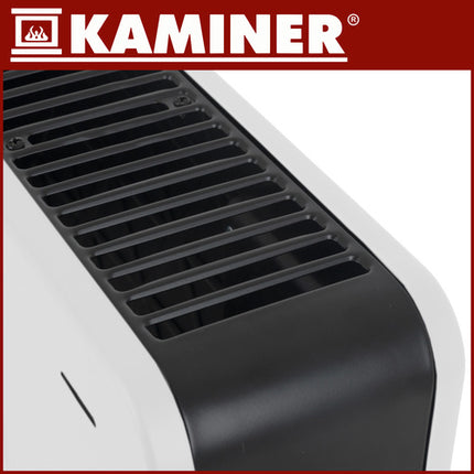 Kaminer Ziflo 2300W Elektrische Convectorkachel – Wit – WiFi App-bediening – Energiebesparend – Turboheater – 24H Timer – Oververhittings- & Kantelbeveiliging