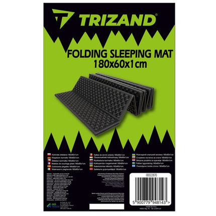 Opvouwbaar Slaapmatje 180 x 60 x 1 cm – Camping Slaapmat – Isolerende Mat Voor Kamperen, Vissen en Outdoor