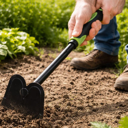 Handhak 30 cm – Tuinhak – Handcultivator – Onkruidwieder – Voor Losmaken van Grond en Wieden