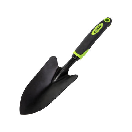 Tuingereedschapset 3-delig met Tas – Tuinset met Troffel, Hark en Handvork – Tuingereedschap – Ergonomisch – Zwart/Groen