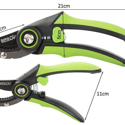 Snoeischaar voor Droge en Harde Takken – Tuinschaar – Takschaar – Max. 20 mm – Ergonomische Antislip Handgreep