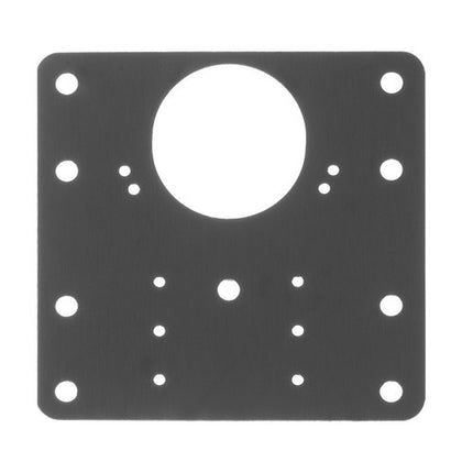 Scharnier Reparatieplaat Set 4 Stuks – 9x9 cm – RVS Hinge Repair Plate – Universeel voor Kastdeuren & Keukenkasten