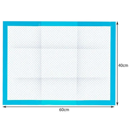 Puppy Trainingspads 100 Stuks 60 x 40 cm – Puppy Onderleggers – Zindelijkheidstraining – Absorberende Puppy Pads – Inclusief 30 Poepzakjes