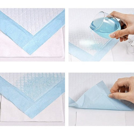 Puppy Trainingspads 100 Stuks 60 x 40 cm – Puppy Onderleggers – Zindelijkheidstraining – Absorberende Puppy Pads – Inclusief 30 Poepzakjes