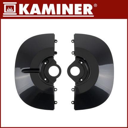 Kaminer Ignisse 2000W kolomventilatorkachel – Elektrische kachel met openhaardeffect – Afstandsbediening – Energiezuinig & Stil