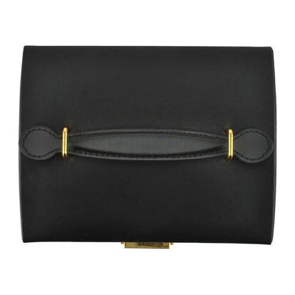 Beautylushh juwelen opbergdoos / sieradendoos zwart 17.5 x 13.8 x 13.5 cm