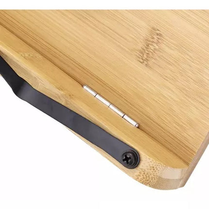 Boekstandaard / Tablet standaard van bamboe hout verstelbaar in 6 standen