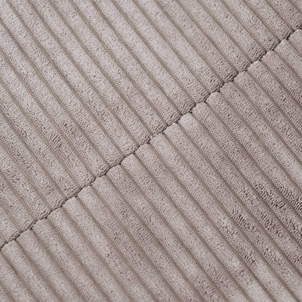 Plushnest Luxe Ronde Ballenbak voor Kinderen en Baby's - Ballenbad 90x30cm Beige Corduroy - 200 Kleurrijke Ballen 6cm Parelmoer, Lichtroze, Goud