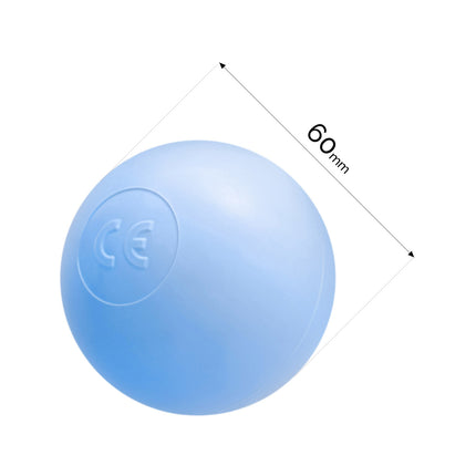Trendmix Extra Lichtblauwe Ballenbak Ballen – Set van 50 Stuks – 6 cm – Veilig & Flexibel – Licht blauw