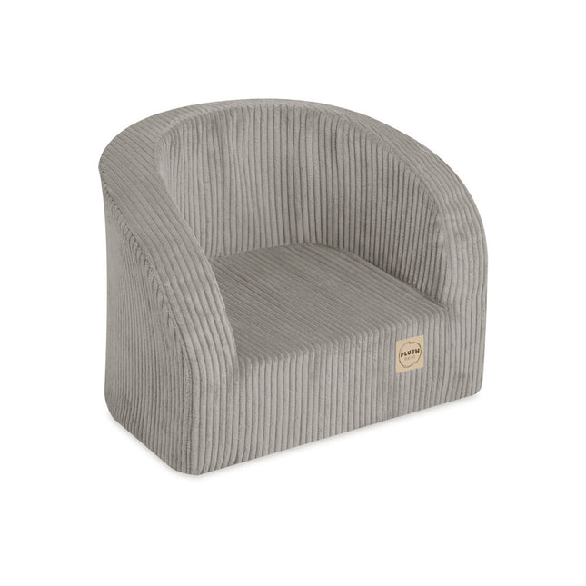 Beige kinderfauteuil van corduroy – voor kinderen vanaf 1 jaar