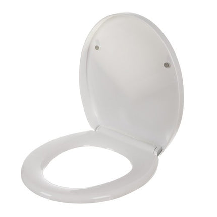 Universele Softclose WC-Bril – Afneembaar – Quick Release – RVS Scharnieren – Wit