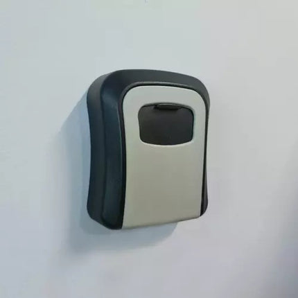 Sleutelkluis met Code – Sleutel Safe voor Buiten – Wandmontage – 4 Cijferig Codeslot – Zwart/Grijs