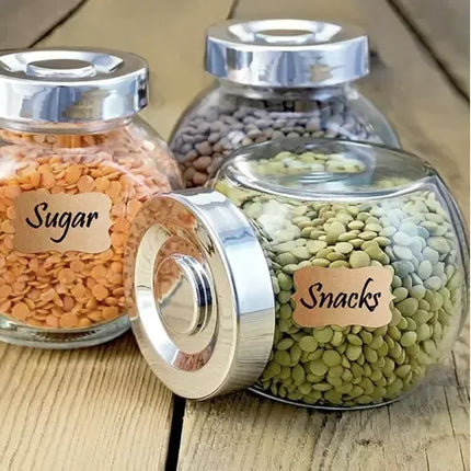 Ruhhy Zelfklevende Stickers – 300 stuks – Cadeaulabels & Etiketten – Lichtbruin – Papier op Rol – Voor Cadeaus, Potjes & Adventskalenders