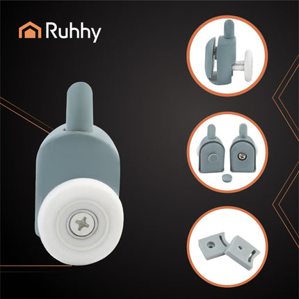 Douchecabine Wielen Set 8 Stuks – Universele Douchedeur Rollen – Complete Vervangingsset Voor Douchecabine
