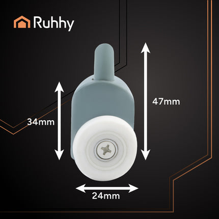 Douchecabine Wielen Set 8 Stuks – Universele Douchedeur Rollen – Complete Vervangingsset Voor Douchecabine