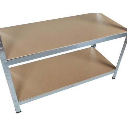 Malatec Boutloos Opbergrek - Werkbank - Gegalvaniseerd Staal - 150x75x30 Opslagrek
