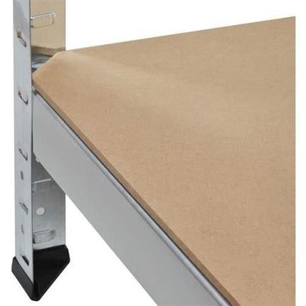 Malatec Boutloos Opbergrek - Werkbank - Gegalvaniseerd Staal - 150x75x30 Opslagrek