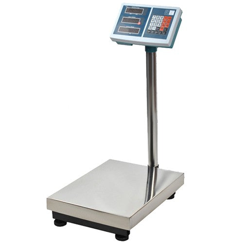 Malatec Digitale Platformweegschaal - Elektronische Pakket Weegschaal - Tot 100 kg Nauwkeurigheid 50 g