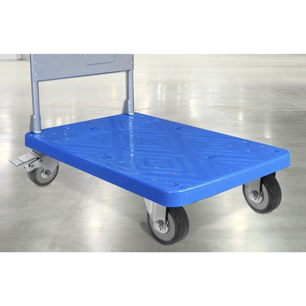 Zwenkwielen Set 75 mm – 4 Stuks met Rem – Transportwielen tot 220 kg – Rubberen Meubelwielen voor Trolley, Werkbank & Meubels - Voordeelstore.nl