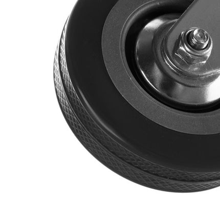 Zwenkwielen Set 75 mm – 4 Stuks met Rem – Transportwielen tot 220 kg – Rubberen Meubelwielen voor Trolley, Werkbank & Meubels - Voordeelstore.nl