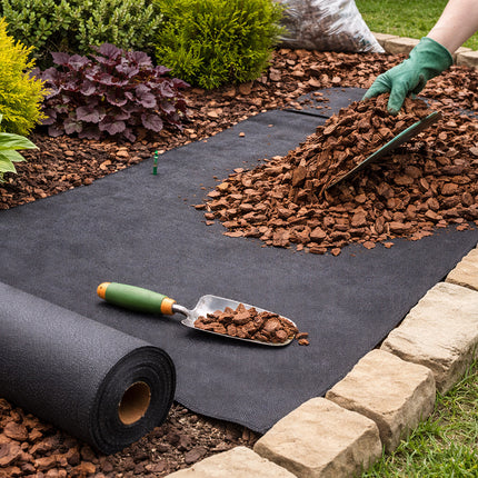 Antiworteldoek 1 x 20 Meter 50 g/m² – Onkruiddoek – Worteldoek – Gronddoek – Agrotextiel voor Tuin en Moestuin