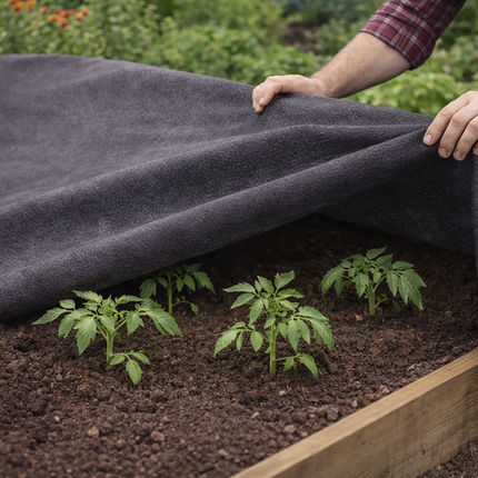 Antiworteldoek 1 x 30 Meter 50 g/m² – Onkruiddoek – Worteldoek – Gronddoek – Agrotextiel voor Tuin en Moestuin