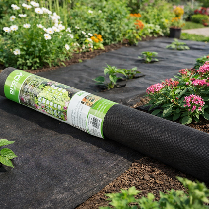 Antiworteldoek 1 x 10 Meter 50 g/m² – Onkruiddoek – Gronddoek – Agrotextiel – Worteldoek voor Tuin, Borders en Moestuin