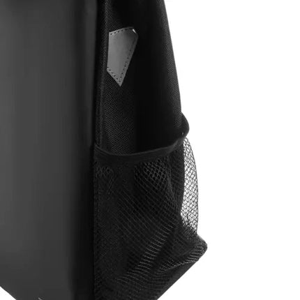 Trizand Multifunctionele Enkele Fietstas met Roltop 15-20 Liter - Shopper Schoudertas met Draagband - Zwart