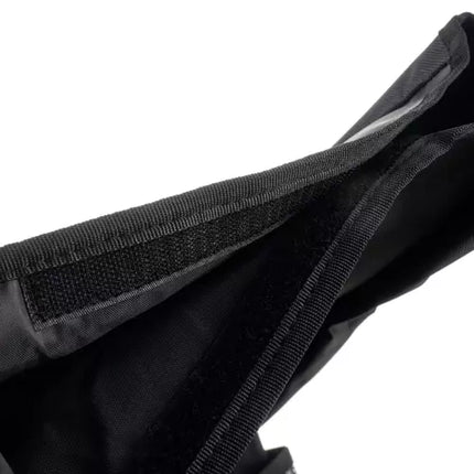 Trizand Multifunctionele Enkele Fietstas met Roltop 15-20 Liter - Shopper Schoudertas met Draagband - Zwart