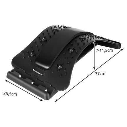 Malatec 2 in 1 rug stretcher en massagekussen tegen stijve en gespannen spieren