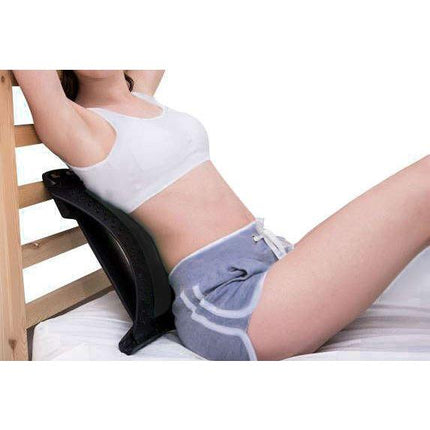 Malatec 2 in 1 rug stretcher en massagekussen tegen stijve en gespannen spieren