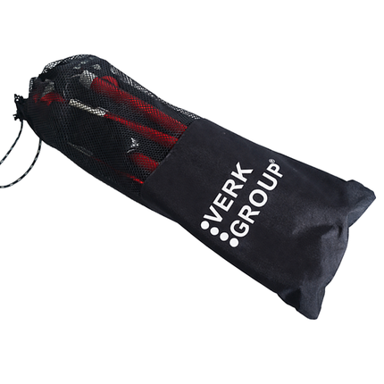 Opvouwbare Wandelstokken – Verstelbare Trekkingstokken – Nordic Walking Stokken – Anti-Shock – Aluminium – Set van 2 – Rood