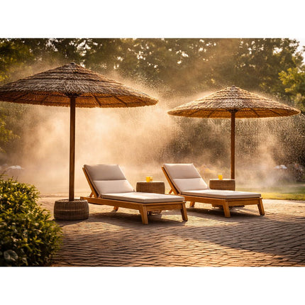 Vernevelaar Watergordijn Irrigatiesysteem 10 Meter – Automatische Tuinbewatering – Verneveling – Terras Koeling