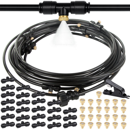 Vernevelaar Watergordijn Irrigatiesysteem 20 Meter – Automatische Tuinbewatering – Verneveling – Terras Koeling