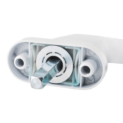 Malatec Vergrendelbare Raamkruk – Met Sleutel – Kinderveilig & Inbraakwerend – Universeel Links/Rechts – Wit