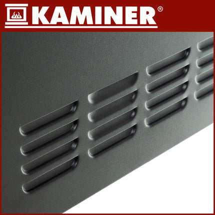 Kaminer Zelva Elektrische Glazen Verwarming – 2500W – WiFi & Afstandsbediening – Slimme Glazen Radiator – Zwart