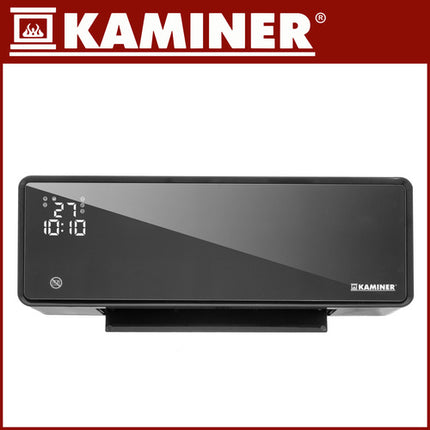 Kaminer Zelvion Elektrische Wandverwarming met LED-display & WiFi – Slimme Luchtgordijnverwarming 2000W met App & Afstandsbediening – Energiezuinig & Stil