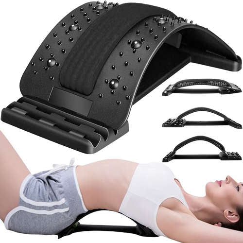 Malatec 2 in 1 rug stretcher en massagekussen tegen stijve en gespannen spieren