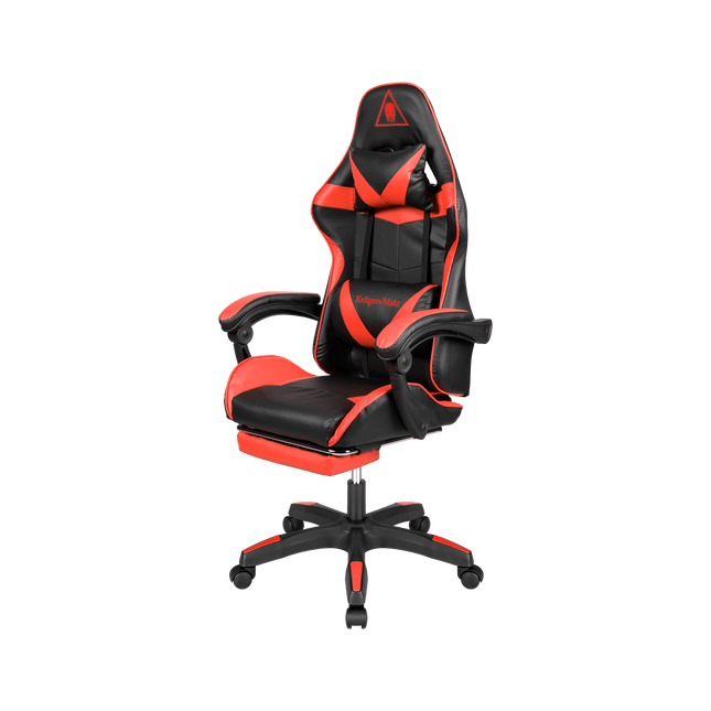 Krüger&Matz GX-150 game stoel - gaming chair - gamingstoel - zwart / rood