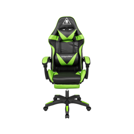 Krüger&Matz GX-150 game stoel - gaming chair - gamingstoel - groen / zwart