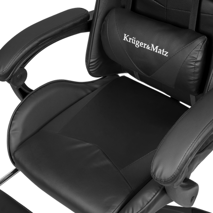 Krüger&Matz GX-150 game stoel - gaming chair - gamingstoel - zwart