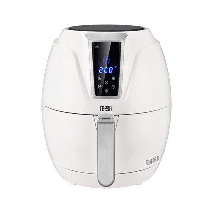 Teesa digitale airfryer / heteluchtfriteuse 3,2 liter wit TSA8046W