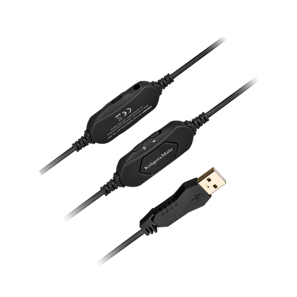 Krüger&Matz Warrior GH-100 Pro Gaming Hoofdtelefoon zwart KM0660
