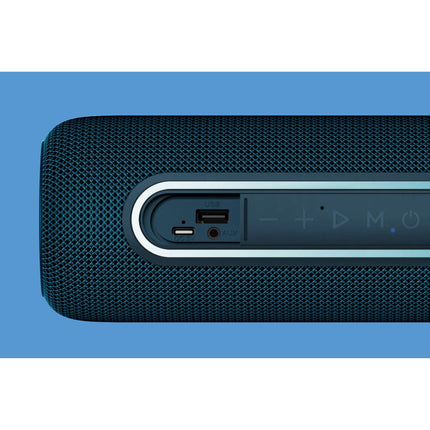 Krüger & Matz Street Draadloze Draagbare Bluetooth 5.0 Speaker Waterdicht - RGB Verlichting - TWS Functie - 20W - Zwart